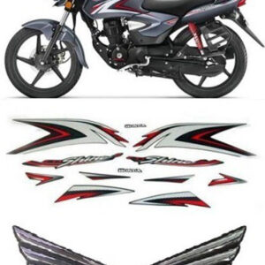 ULTRA FULL BIKE STICKER KIT FOR SHINE TYPE9 GREY