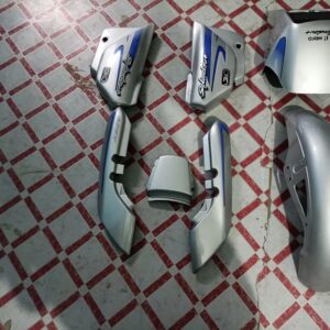 Ultra Full Fiber Body Kit For hero SPLENDOR PLUS AW SILVER BLUE