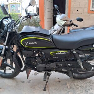 Ultra Full Fiber Body Kit For SPLENDOR PLUS 2021 BLACK GREEN