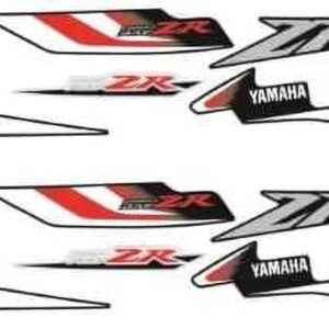 ULTRA FULL BIKE STICKER KIT FOR ray zr 125 red