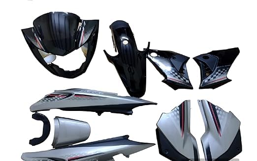 Ultra Full Fiber Body Kit For hero GLAMOUR TYPE6 SILVER