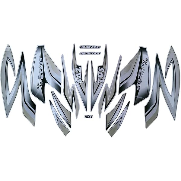 ULTRA FULL BIKE STICKER KIT FOR STAR CITY 110 BLACK GREY ULTRA FULL BIKE STICKER KIT FOR STAR CITY 110 BLACK GREY