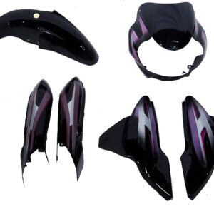 Ultra Full Fiber Body Kit For DISCOVER 125 H1 MCM BLACK PINK Ultra Full Fiber Body Kit For DISCOVER 125 H1 MCM BLACK PINK