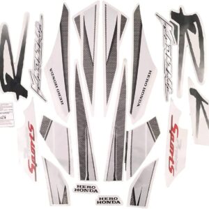 ULTRA FULL BIKE STICKER KIT FOR KARIZMA old model TOURQUISE BLUE