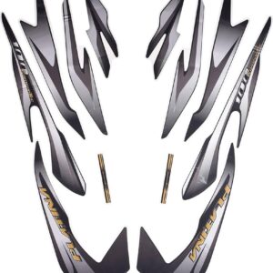 ULTRA FULL BIKE STICKER KIT FOR PLATINA Cold modelFORTEC LED BLACK GOLDEN ULTRA FULL BIKE STICKER KIT FOR PLATINA Cold modelFORTEC LED BLACK GOLDEN