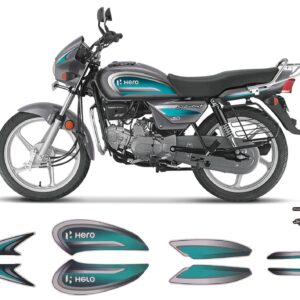 ULTRA FULL BIKE STICKER KIT FOR SPLENDOR PLUS BS6 GREY GREEN ULTRA FULL BIKE STICKER KIT FOR SPLENDOR PLUS BS6 GREY GREEN