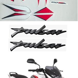 ULTRA FULL BIKE STICKER KIT FOR Pulsar 180 Dagger Edge white
