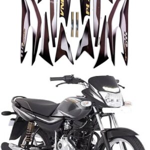 ULTRA FULL BIKE STICKER KIT FOR PLATINA Cold modelFORTEC 110 2019 BLACK BROWN