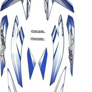 ULTRA FULL BIKE STICKER KIT FOR SHINE TYPE9 BLUE