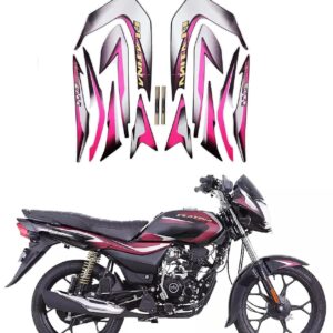 ULTRA FULL BIKE STICKER KIT FOR PLATINA 125 new model BLACK RED
