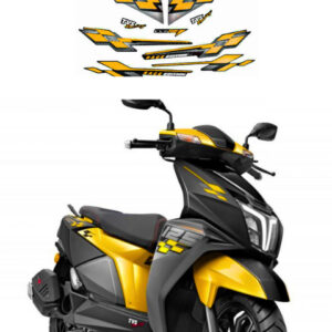 ULTRA FULL BIKE STICKER KIT FOR NTORQ 125 2020 RACE EDITION YELLOW