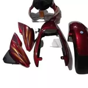 Ultra Full Fiber Body Kit For DISCOVER 125 H1 RED Ultra Full Fiber Body Kit For DISCOVER 125 H1 RED