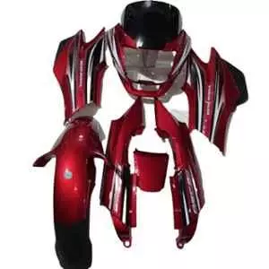 Ultra Full Fiber Body Kit For hero SUPER SPLENDOR TYPE5 RED
