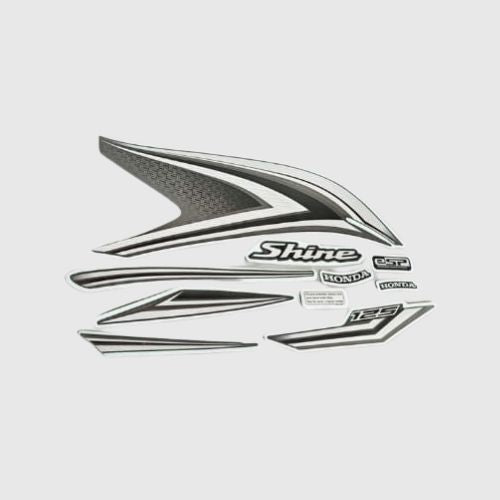 ULTRA FULL BIKE STICKER KIT FOR shine 125 bs6 2020 geny grey
