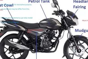 Ultra Full Fiber Body Kit For DISCOVER 135 DTSI NM BLACK GREY