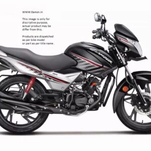 Ultra Full Fiber Body Kit For GLAMOUR 125 I3S BLACK GREY