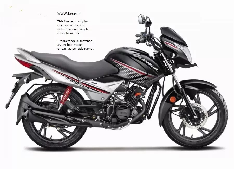 Ultra Full Fiber Body Kit For GLAMOUR 125 I3S BLACK GREY