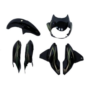 Ultra Full Fiber Body Kit For DISCOVER 125 H1 MCM BLACK GOLDEN Ultra Full Fiber Body Kit For DISCOVER 125 H1 MCM BLACK GOLDEN