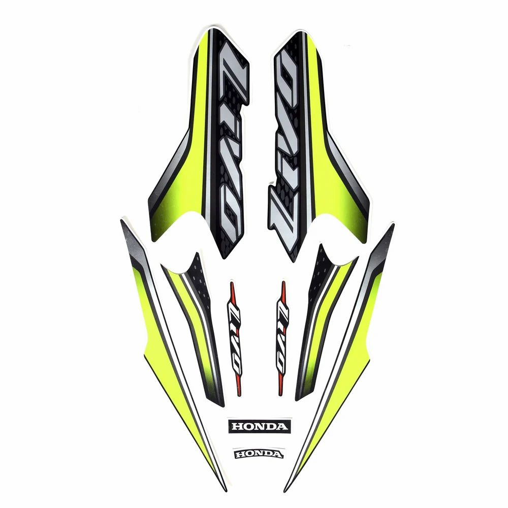 ULTRA FULL BIKE STICKER KIT FOR honda LIVO old model BLACK