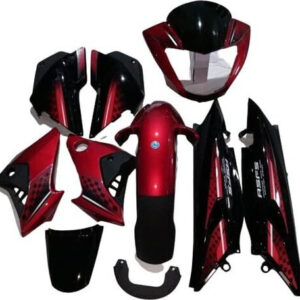 Ultra Full Fiber Body Kit For GLAMOUR TYPE7 BLACK RED