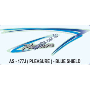 ULTRA FULL BIKE STICKER KIT FOR PLeasure plus type3 Pole Star Blue