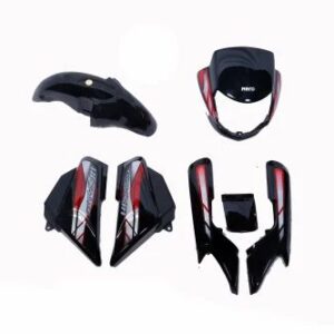 Ultra Full Fiber Body Kit For HF DELUXE 2019 BLACK RED