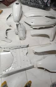 Ultra Full fiber Body Kit For Activa 3g Perl Amaze White