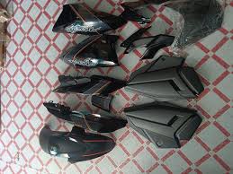 Ultra Full Fiber Body Kit For APACHE RTR 160 RACE EDITION 2018 BLACK