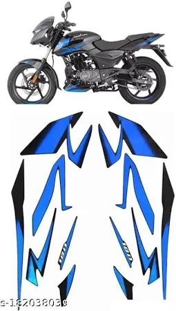 ULTRA FULL BIKE STICKER KIT FOR PULSAR 180 UG7 BLUE