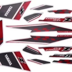 ULTRA FULL BIKE STICKER KIT FOR RAY-Z RED