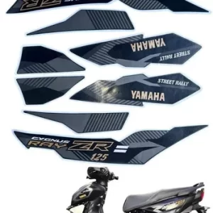 ULTRA FULL BIKE STICKER KIT FOR ray zr 125 black