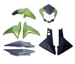 Ultra Full Fiber Body Kit For CB TWISTER Green