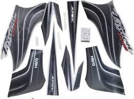 ULTRA FULL BIKE STICKER KIT FOR H. PASSION PRO TYPE2 SILVER