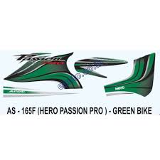 ULTRA FULL BIKE STICKER KIT FOR H. PASSION PRO TYPE4 GREEN