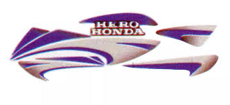 ULTRA FULL BIKE STICKER KIT FOR H. SPLENDOR PLUS AW BLUE PURPLE