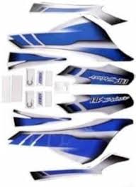 ULTRA FULL BIKE STICKER KIT FOR HF DELUXE 2019 Blue
