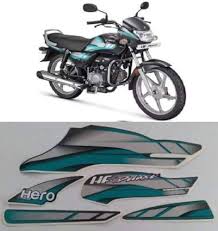 ULTRA FULL BIKE STICKER KIT FOR HF DELUXE 2019 GREY Green