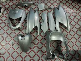 Ultra Full Fiber Body Kit For Dio old Force Silver