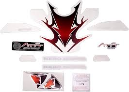 ULTRA FULL BIKE STICKER KIT FOR HUNK TYPE2 SILVER