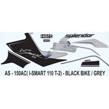 ULTRA FULL BIKE STICKER KIT FOR ISMART GREY