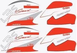 ULTRA FULL BIKE STICKER KIT FOR ISMART RED