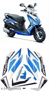 ULTRA FULL BIKE STICKER KIT FOR maestro bs6 125cc blue
