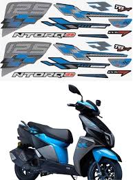 ULTRA FULL BIKE STICKER KIT FOR NTORQ 125 2020 SUPER SQUAD BLUE