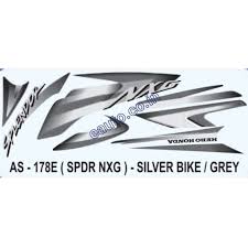 ULTRA FULL BIKE STICKER KIT FOR NXG TYPE3 SILVER GREY