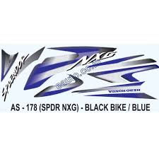 ULTRA FULL BIKE STICKER KIT FOR NXG TYPE4 BLUE BLACK