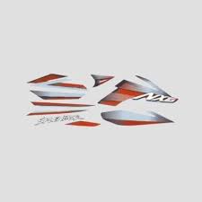 ULTRA FULL BIKE STICKER KIT FOR NXG TYPE4 RED