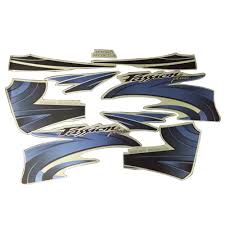 ULTRA FULL BIKE STICKER KIT FOR PASSION old model TBLUE BLUE