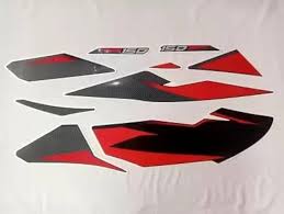 ULTRA FULL BIKE STICKER KIT FOR Pulsar 150 Dagger Edge red