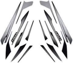 ULTRA FULL BIKE STICKER KIT FOR PULSAR 180 DTSI old model WHITE