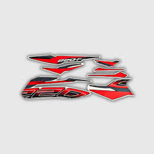 ULTRA FULL BIKE STICKER KIT FOR Pulsar 220F bs6 2021 red